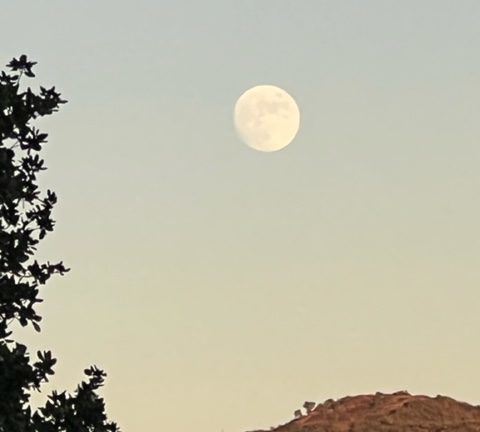 Be with the moon