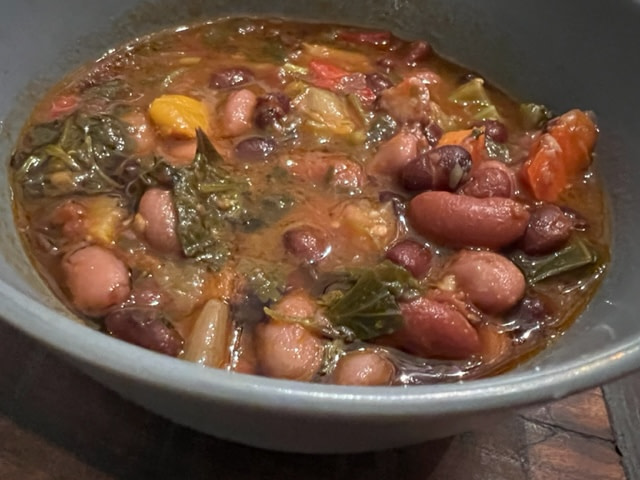 Recipe for vegan chili soup