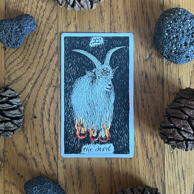 Past the full moon in Capricorn with the devil